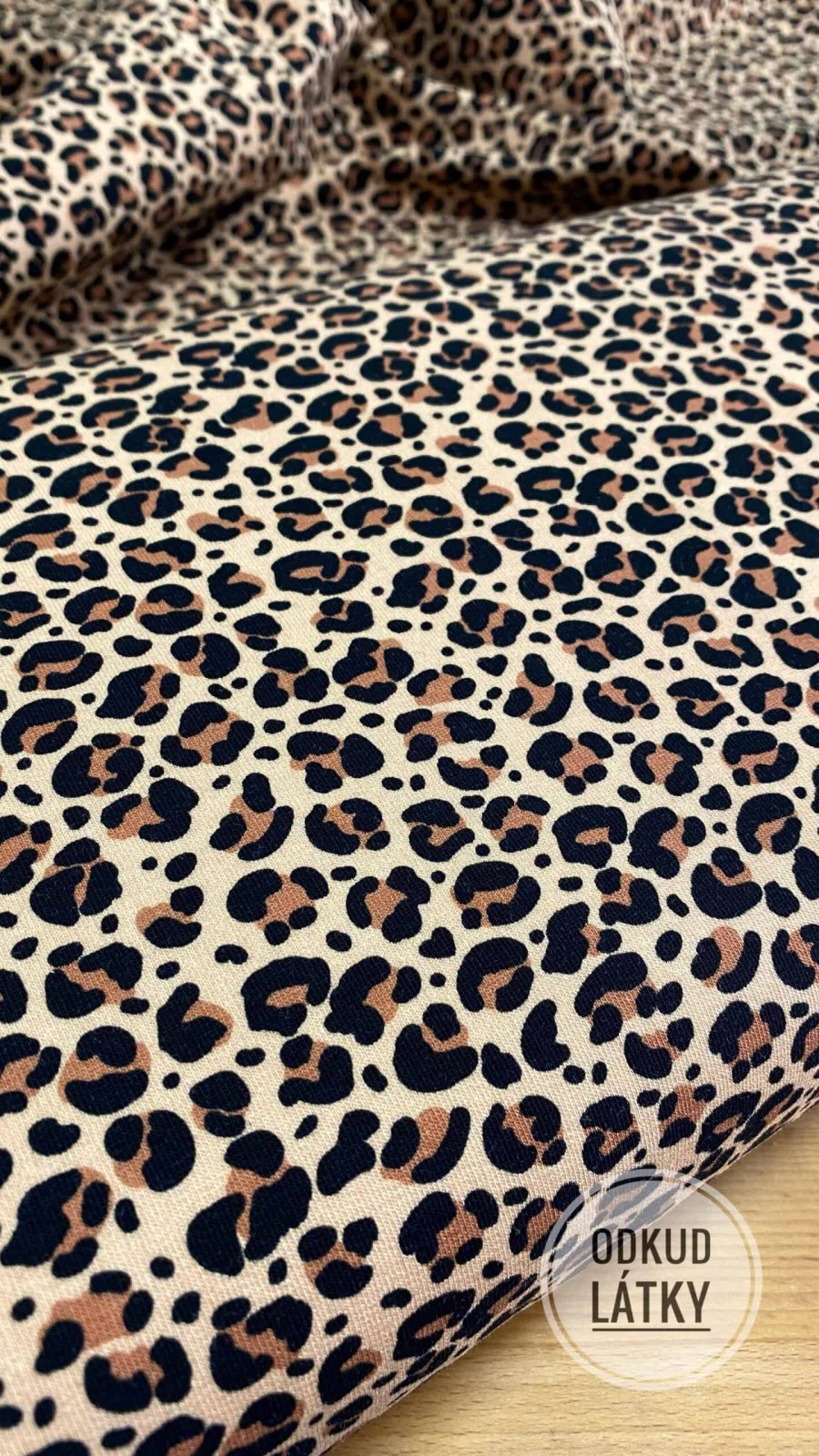 TEPLÁKOVINA: Leopard béžová - Obrázek 2