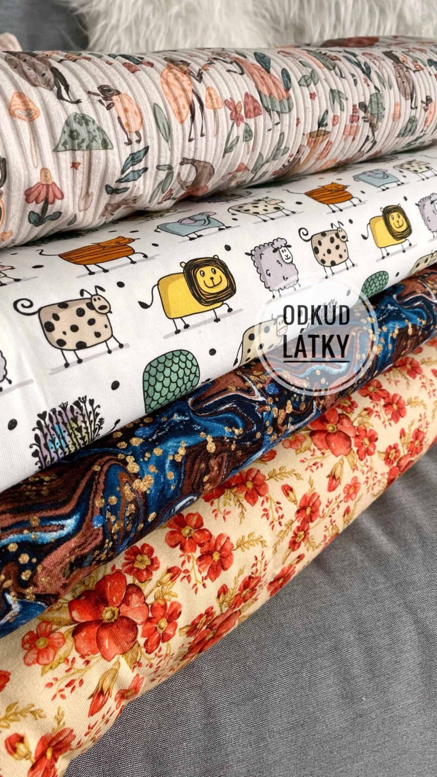DESIGN.TEPLÁKOVINA: Červené květy - Obrázek 3