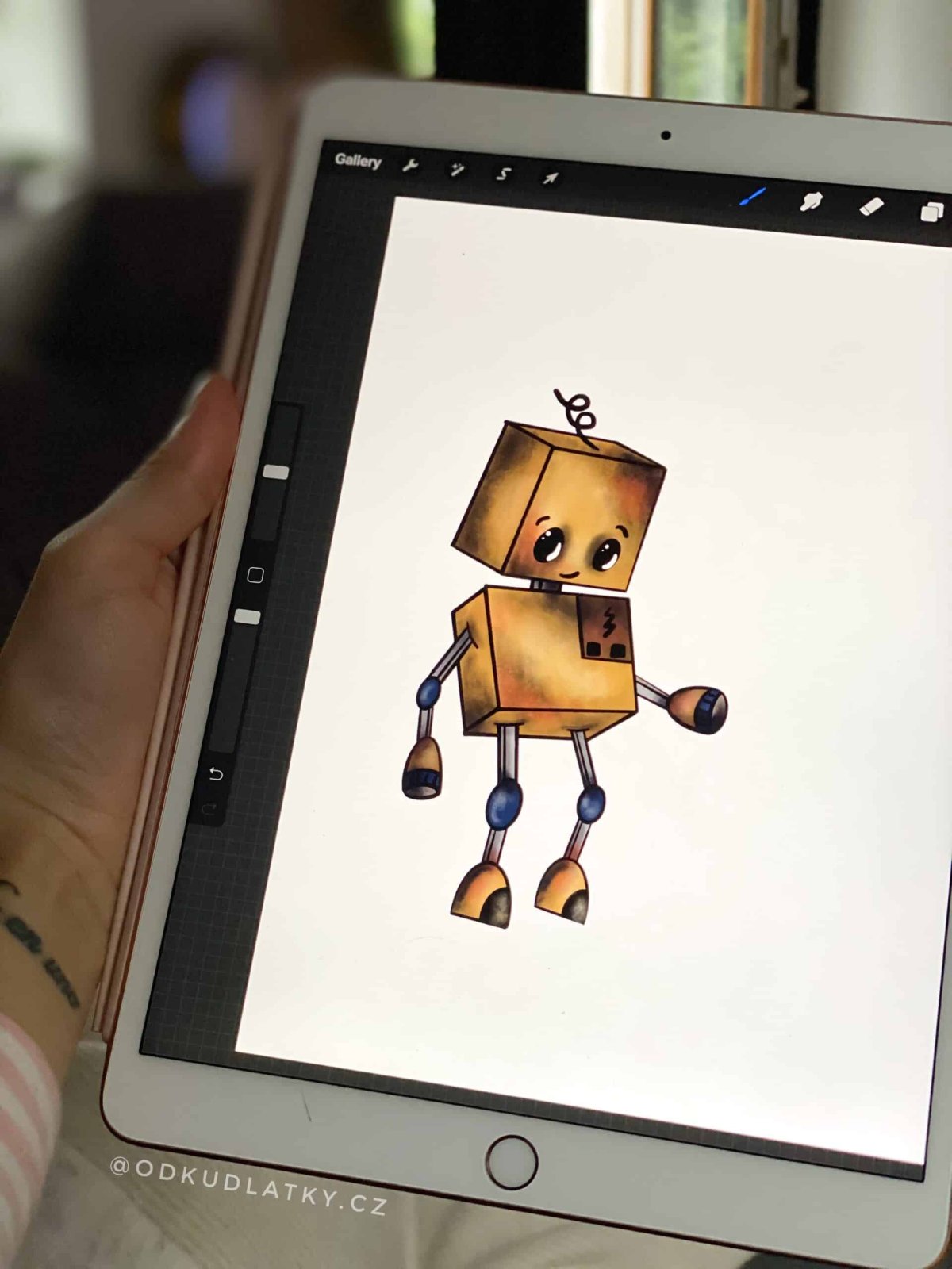 Koženkové etikety: Roboti - Modrák - Obrázek 14