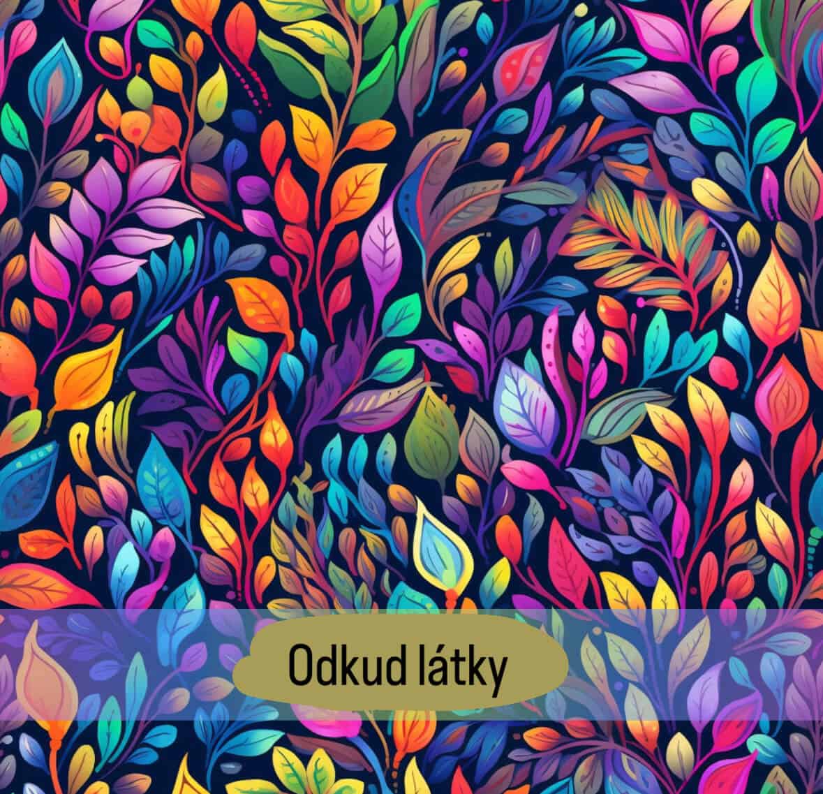 DESIGN. ÚPLET: DUHOVÉ LÍSTKY