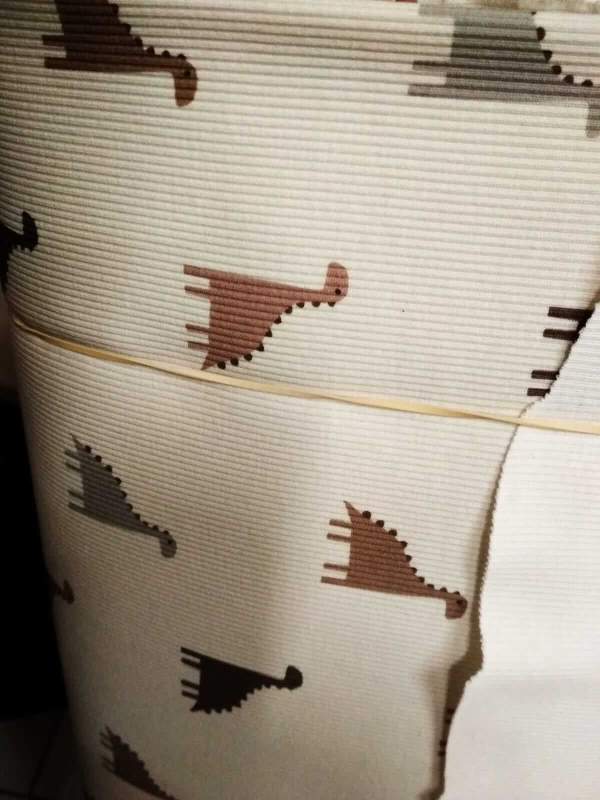 NORDIC žebrovaný ÚPLET: Uni Dino