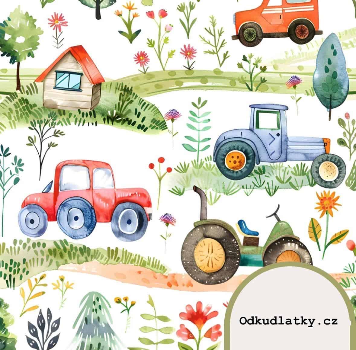Design. ÚPLET: TRAKTORY NA FARMĚ