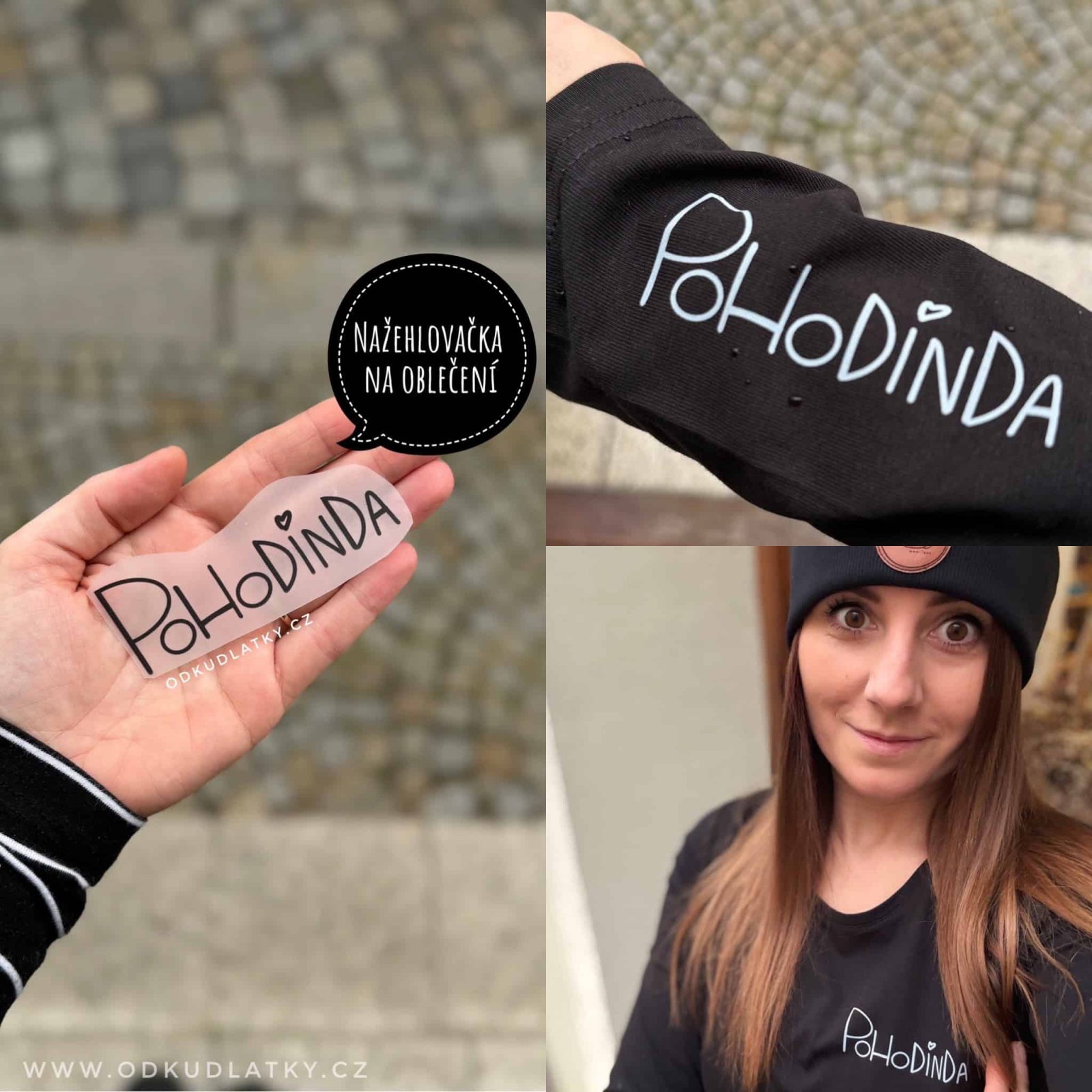 AV11 NAŽEHLOVAČKA NA OBLEČENÍ / NAŽEHLOVACÍ OBRÁZKY: Pohodinda - Obrázek 3