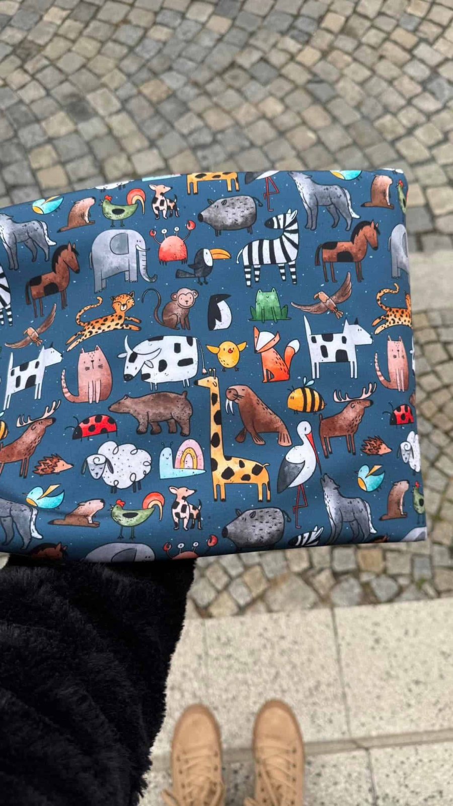 ZIMNÍ SOFTSHELL: Zoo denim - Obrázek 4