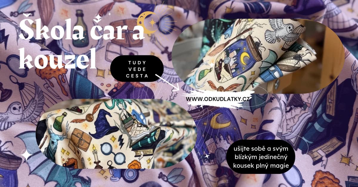 DESIGNOVÝ ÚPLET: Škola čar a kouzel - Obrázek 3