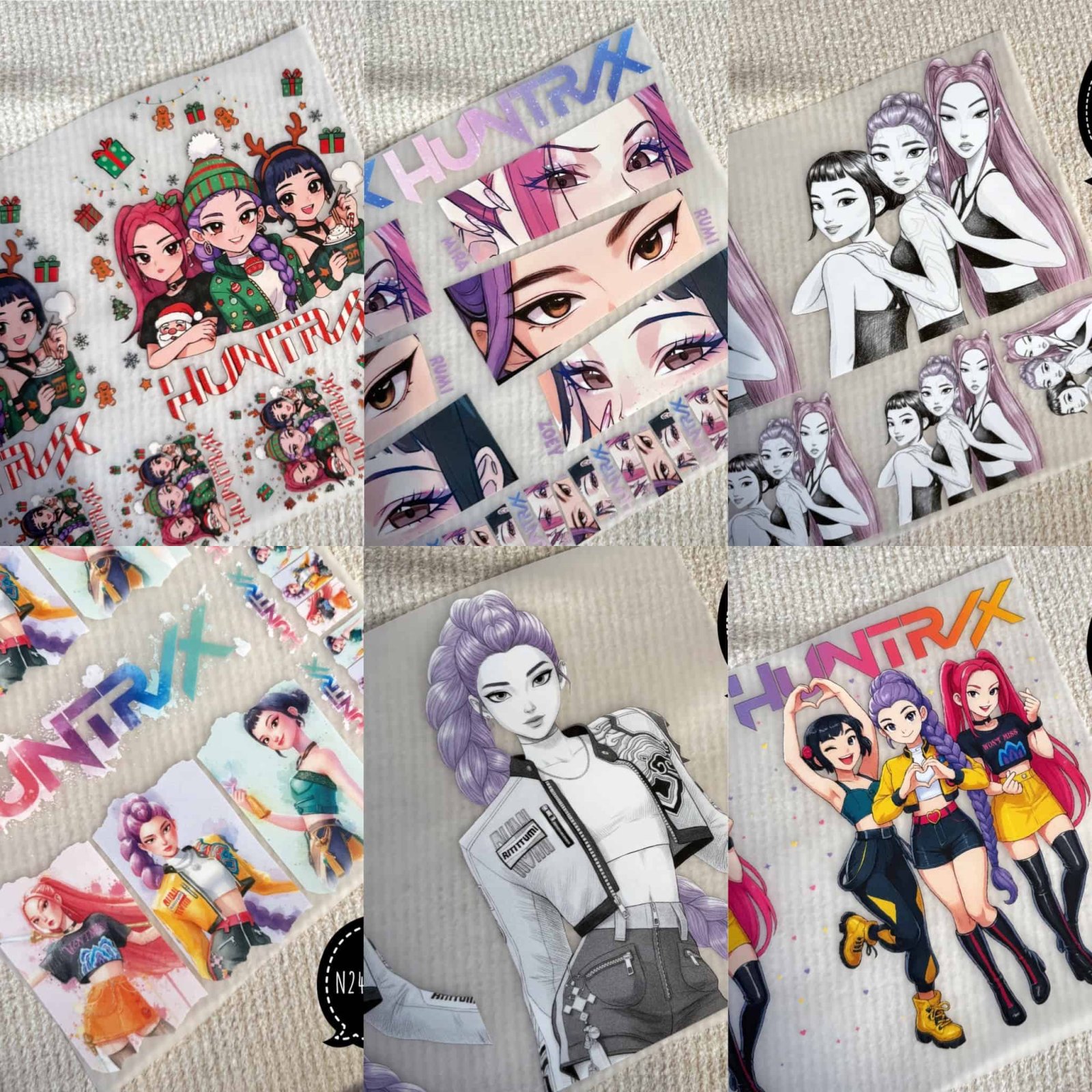K-POP nažehlovačky